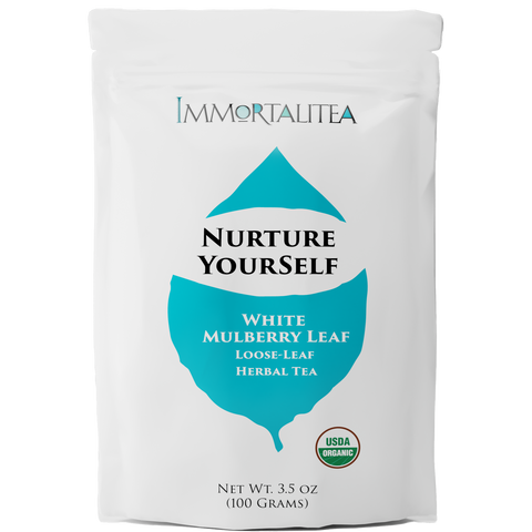 White Mulberry Loose Leaf Tea (100% Morus alba)