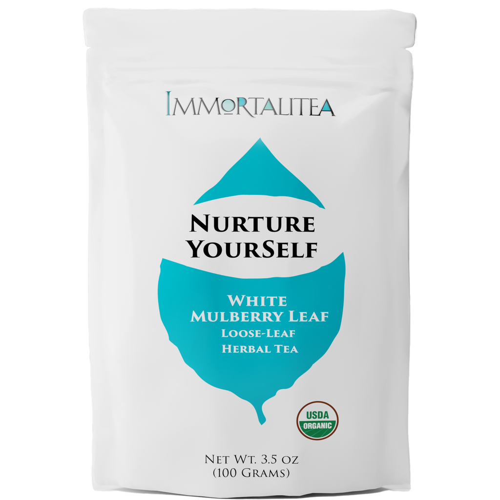 White Mulberry Loose Leaf Tea (100% Morus alba)